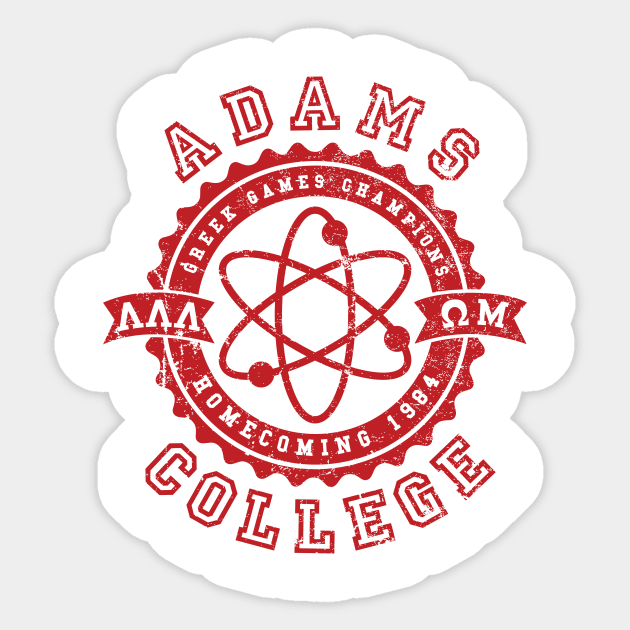 Adams College Sticker by MindsparkCreative